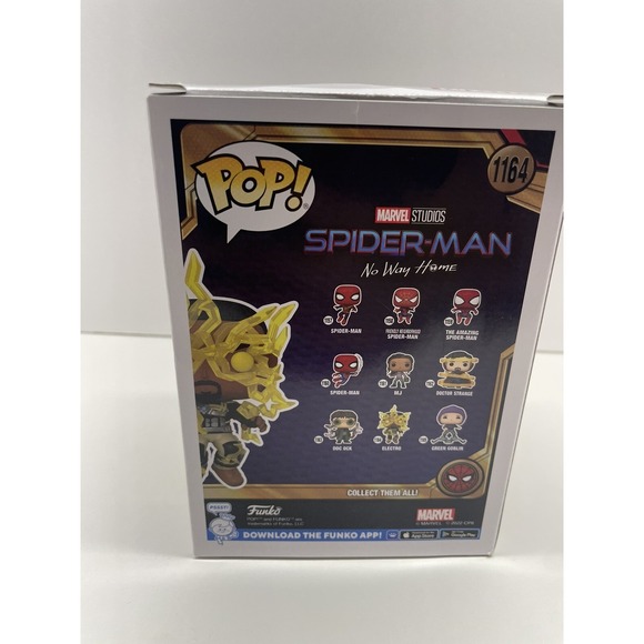 Spider-Man: No Way Home Electro Funko Pop! Vinyl Figure #1164 - Picture 5 of 6